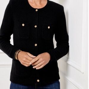 Talbots Boucle Lady Jacket Sweater